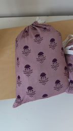 Folk Meadow Twin Sheet With Pillow Case