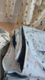 Under The Sea Small Ribbed Youth Blanket