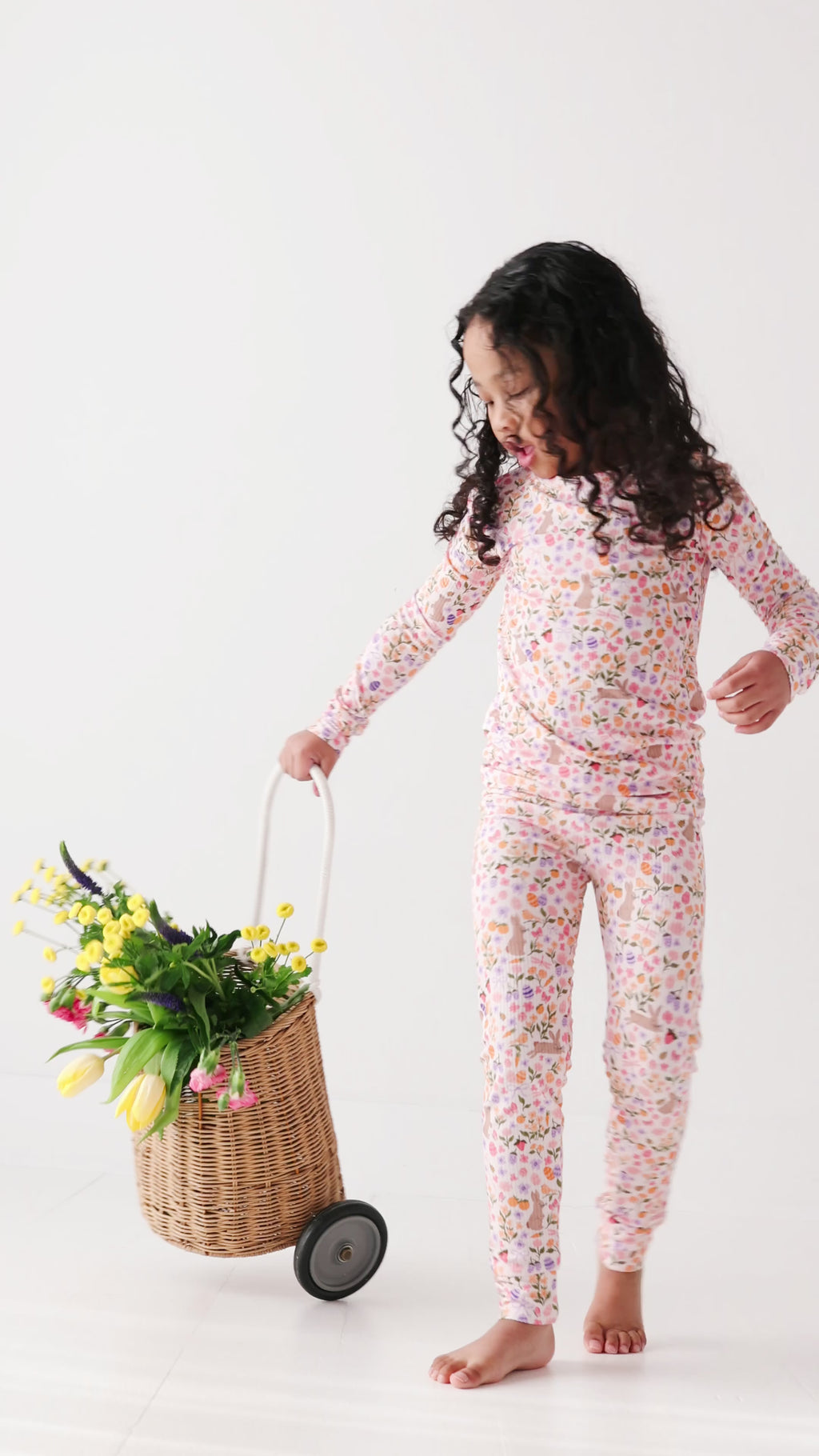 Blush Bunnies Small Ribbed Two-Piece Set