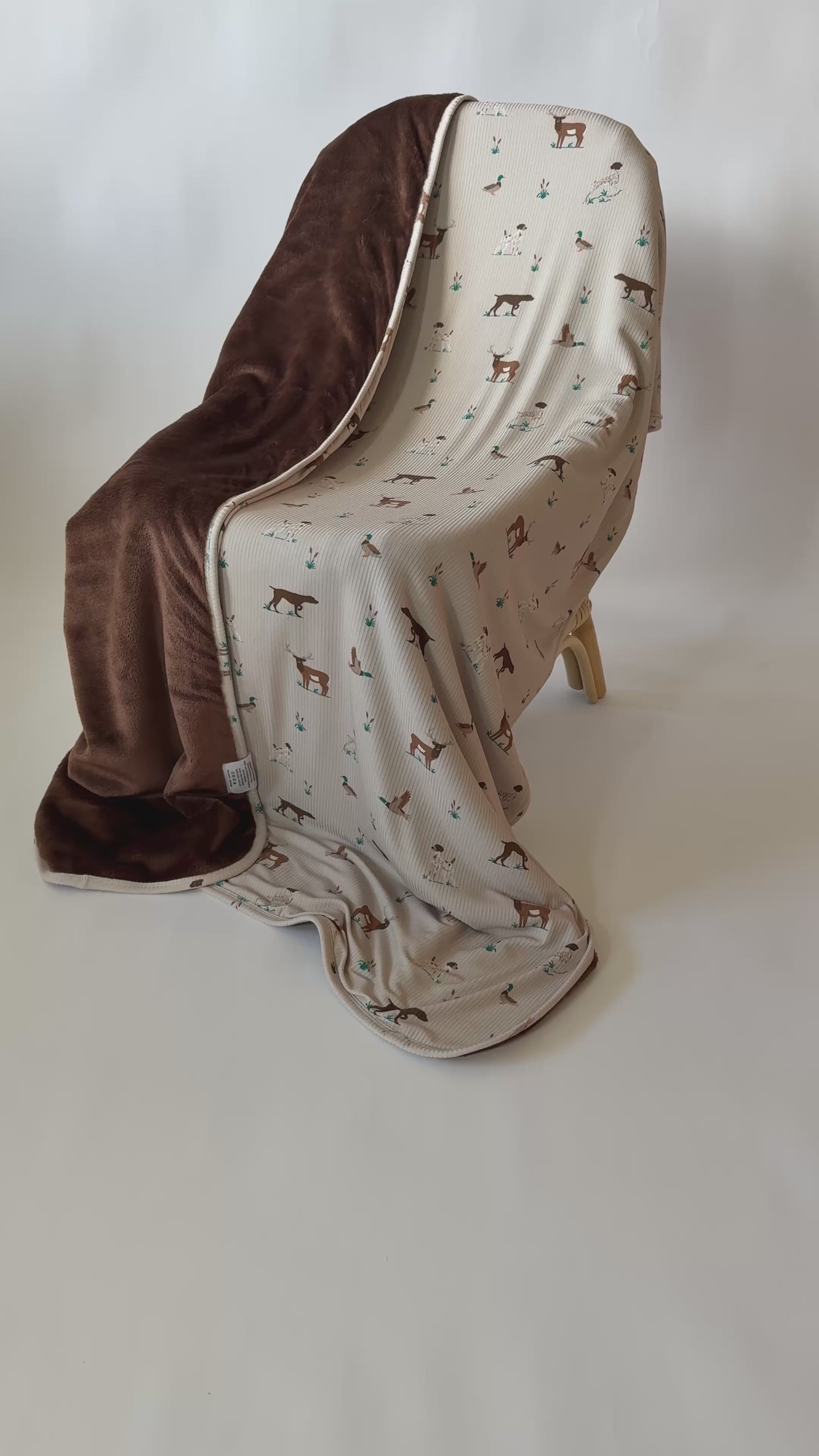 Backcountry Small Ribbed Toddler Blanket