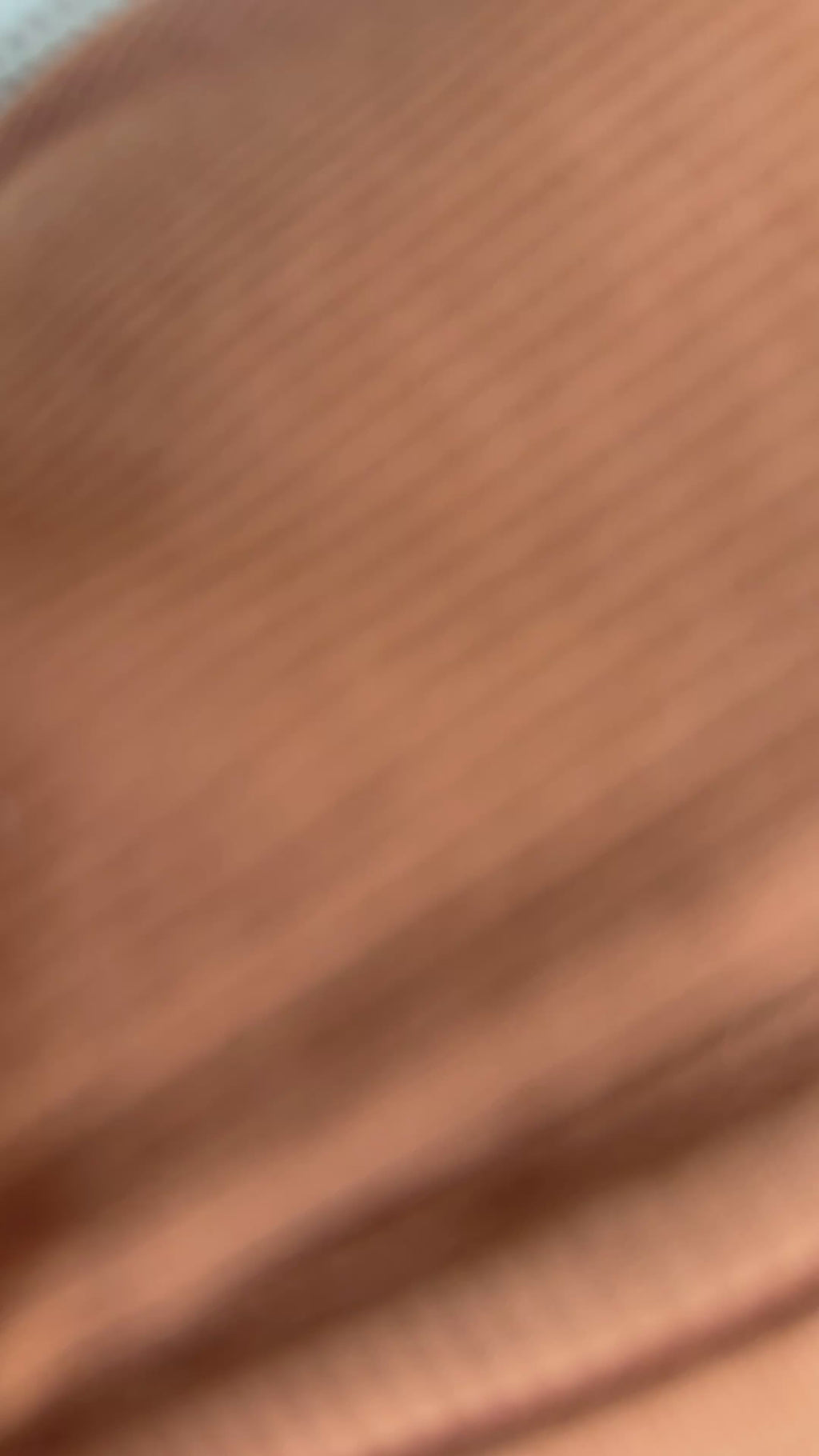 Burnt Orange Small Ribbed Zip Romper