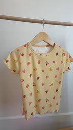 Tutti Fruity Lettuce-Edge Ribbed Shirt