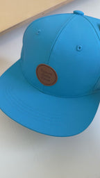 Neon Blue Trucker Hat