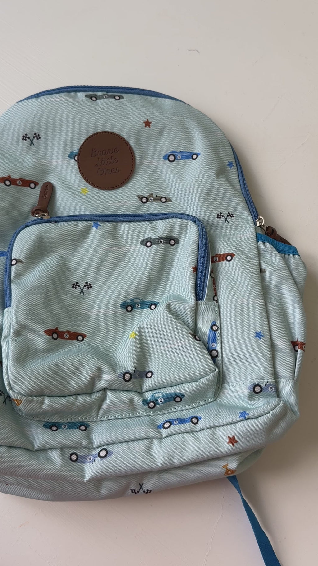 Race Cars Backpack (Imperfect)