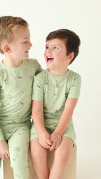 Lawn Mowers Small Ribbed Two-Piece Set