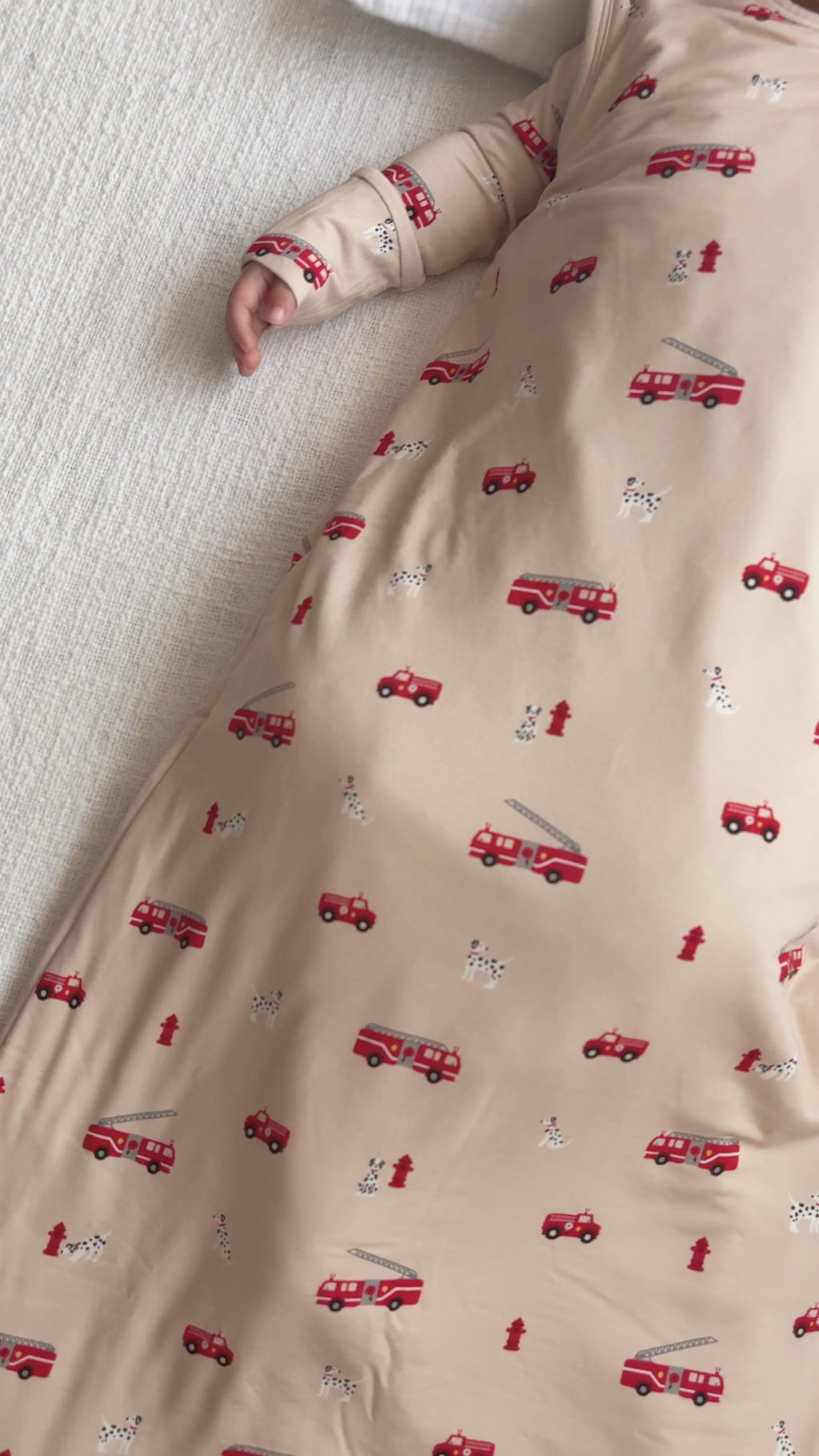 Firetrucks Sleep Sack (1.0 TOG)