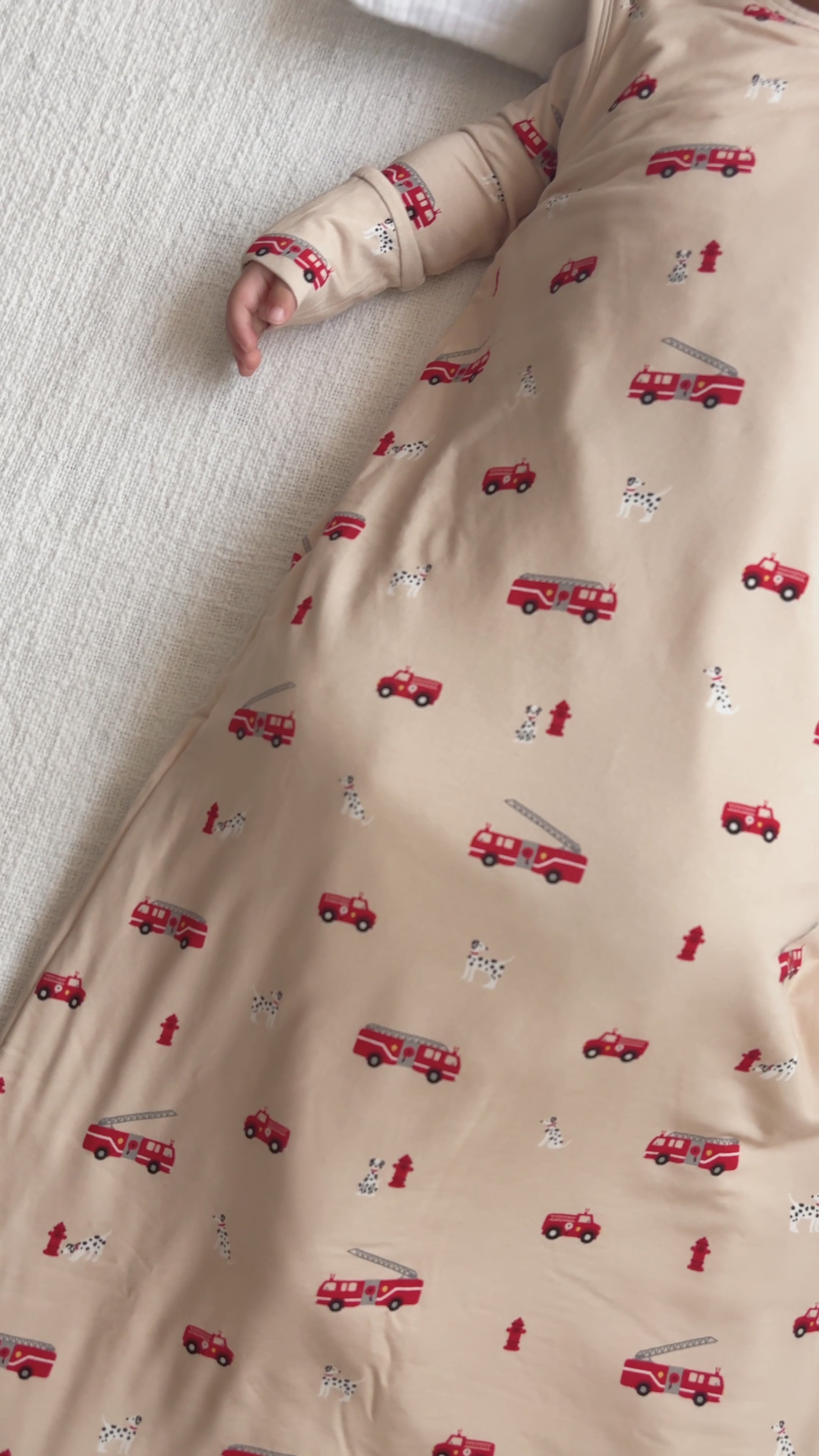 Firetrucks Sleep Sack (1.0 TOG)