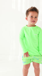 Neon Green Rash Guard