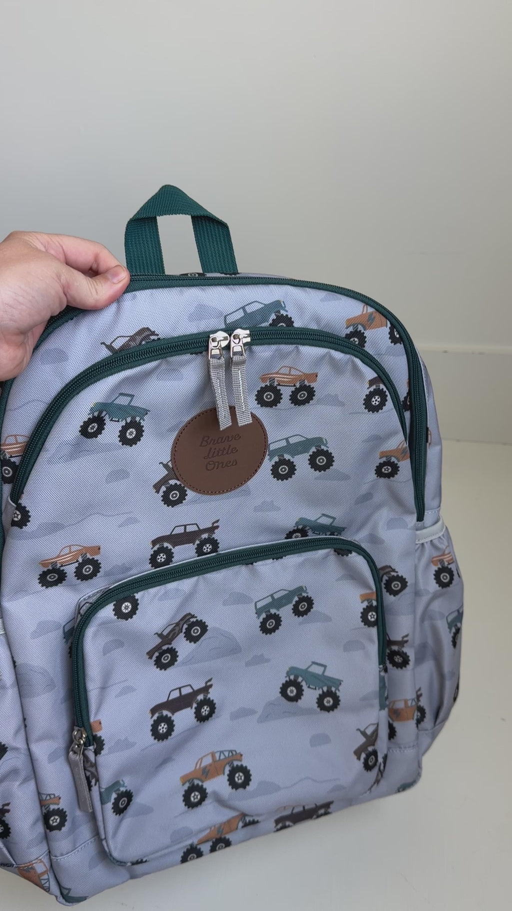 Monster Trucks Large Backpack