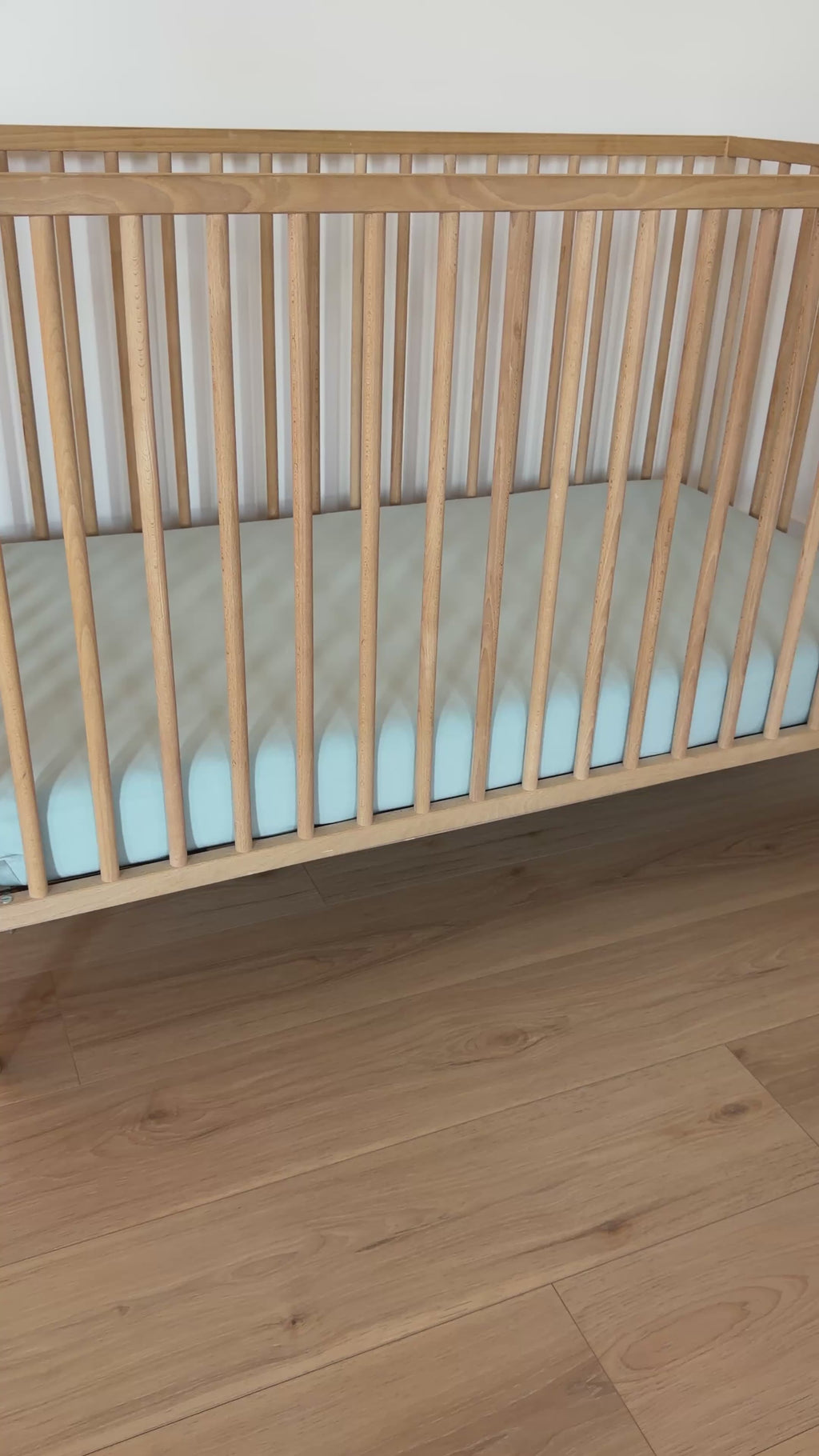 Harbor Blue Crib Sheet