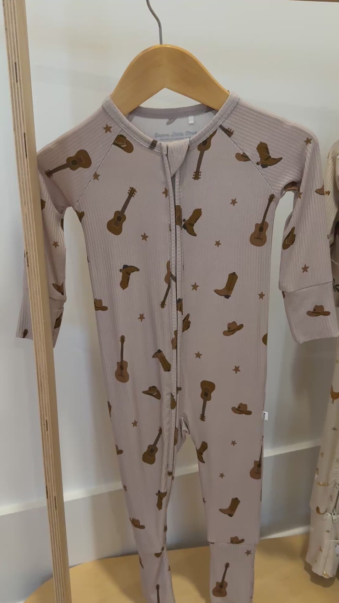 Gone Country Small Ribbed Zip Romper