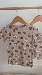 Cookies and Milk Shorts Two-Piece Set