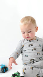 Monster Trucks Small Ribbed Two-Piece Set