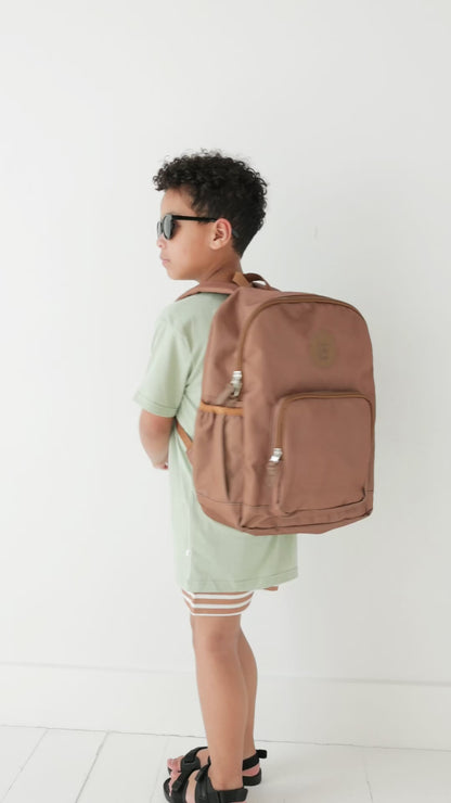 Solid Camel Backpack