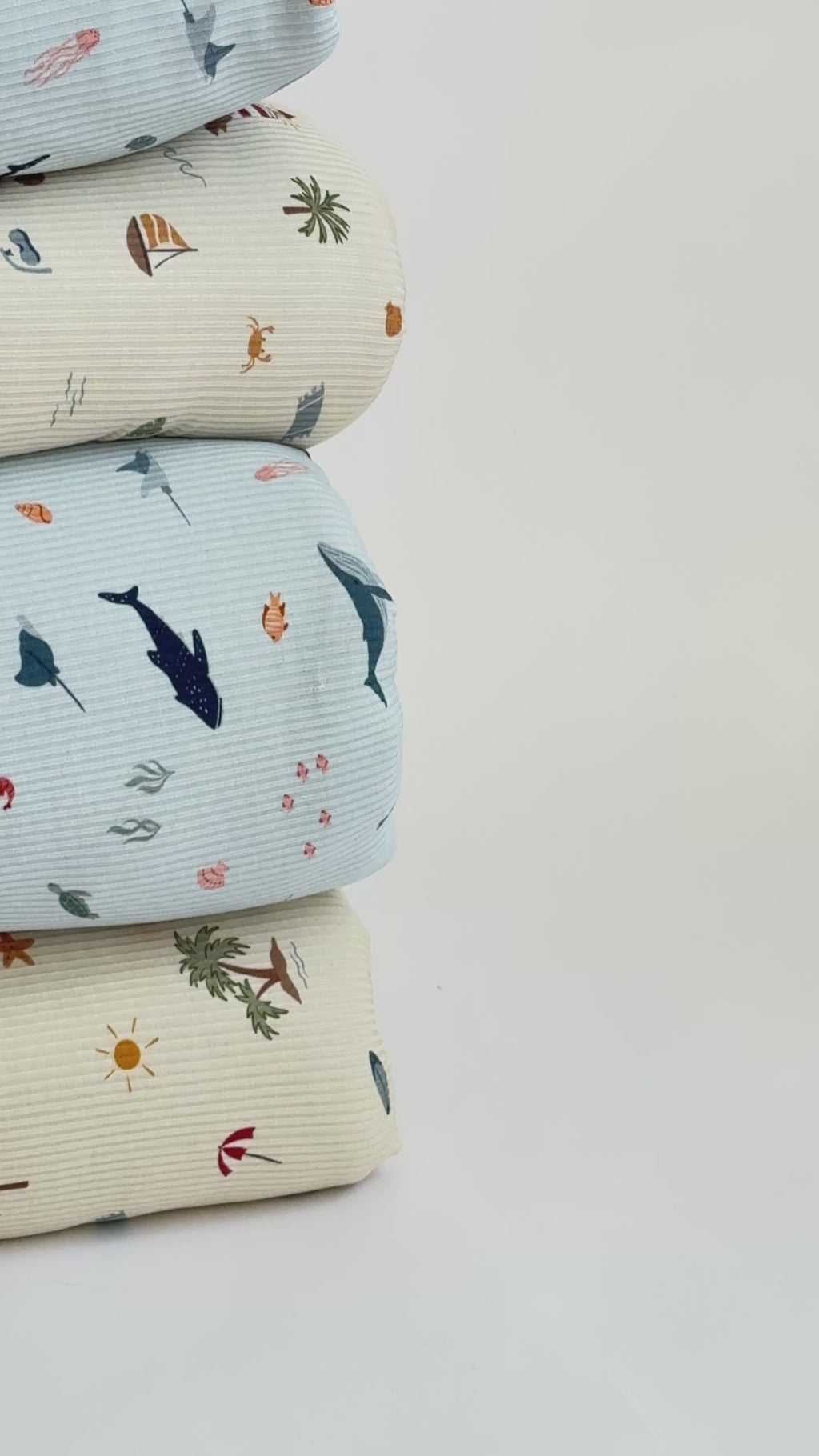 Under The Sea Small Ribbed Adult Blanket