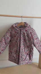 Fall Blooms Puffer Jacket