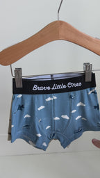 Take Flight Blue, Military and Race Cars Boxer Brief 3 pack