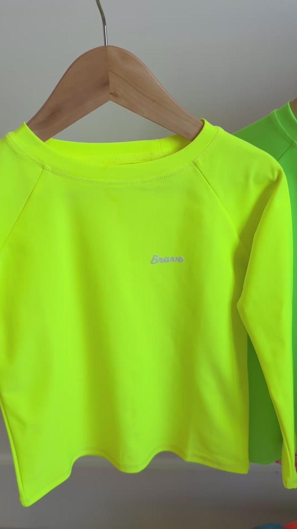 Neon Yellow Rash Guard