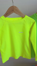 Neon Yellow Rash Guard