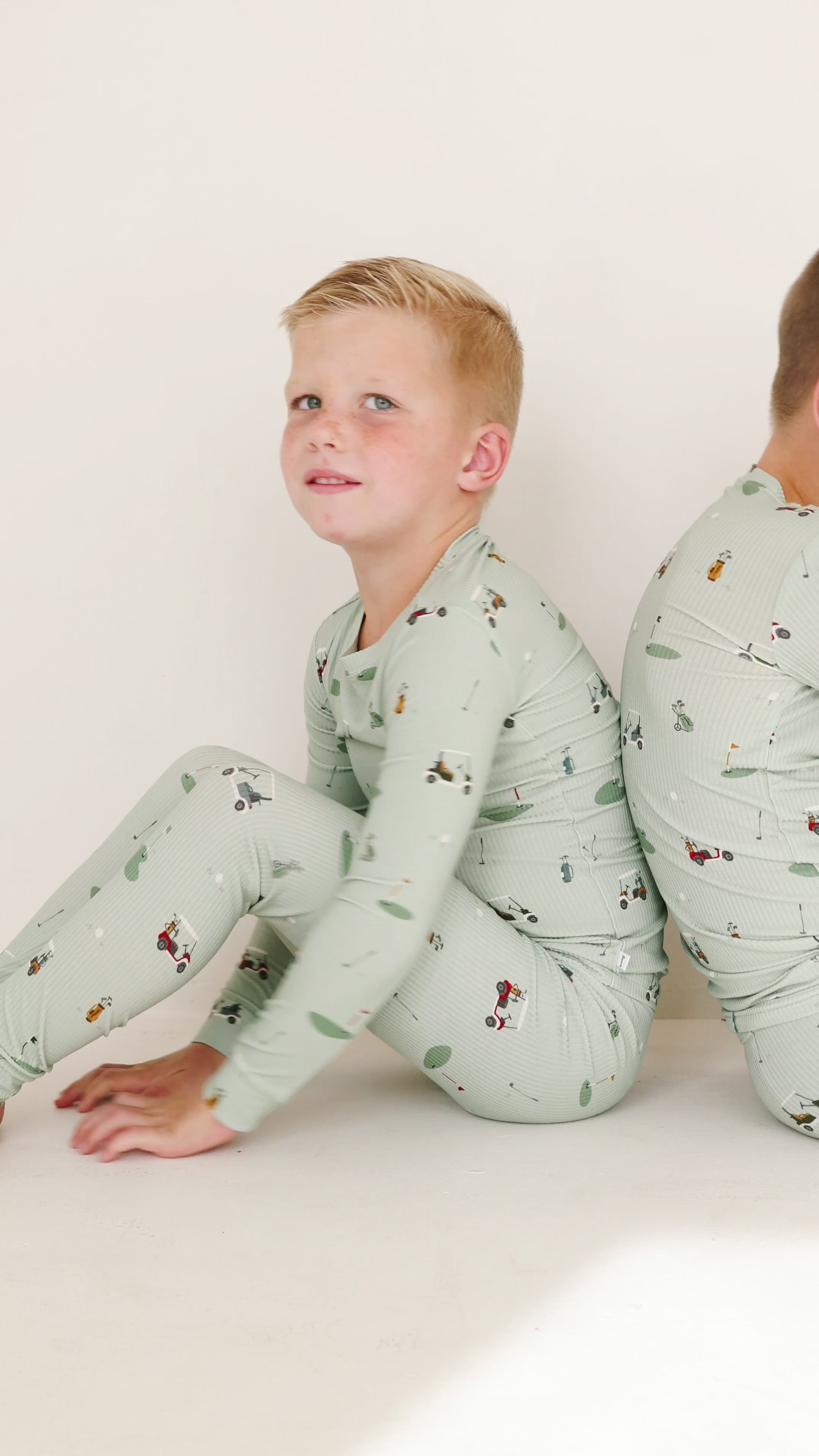 Golf Small Ribbed Two-Piece Set