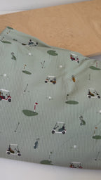 Golf Small Ribbed Toddler Blanket