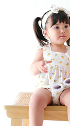 Lemons Small Ribbed Bow