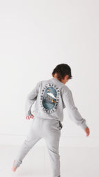 Dark Heather Gray Bamboo French Terry Joggers