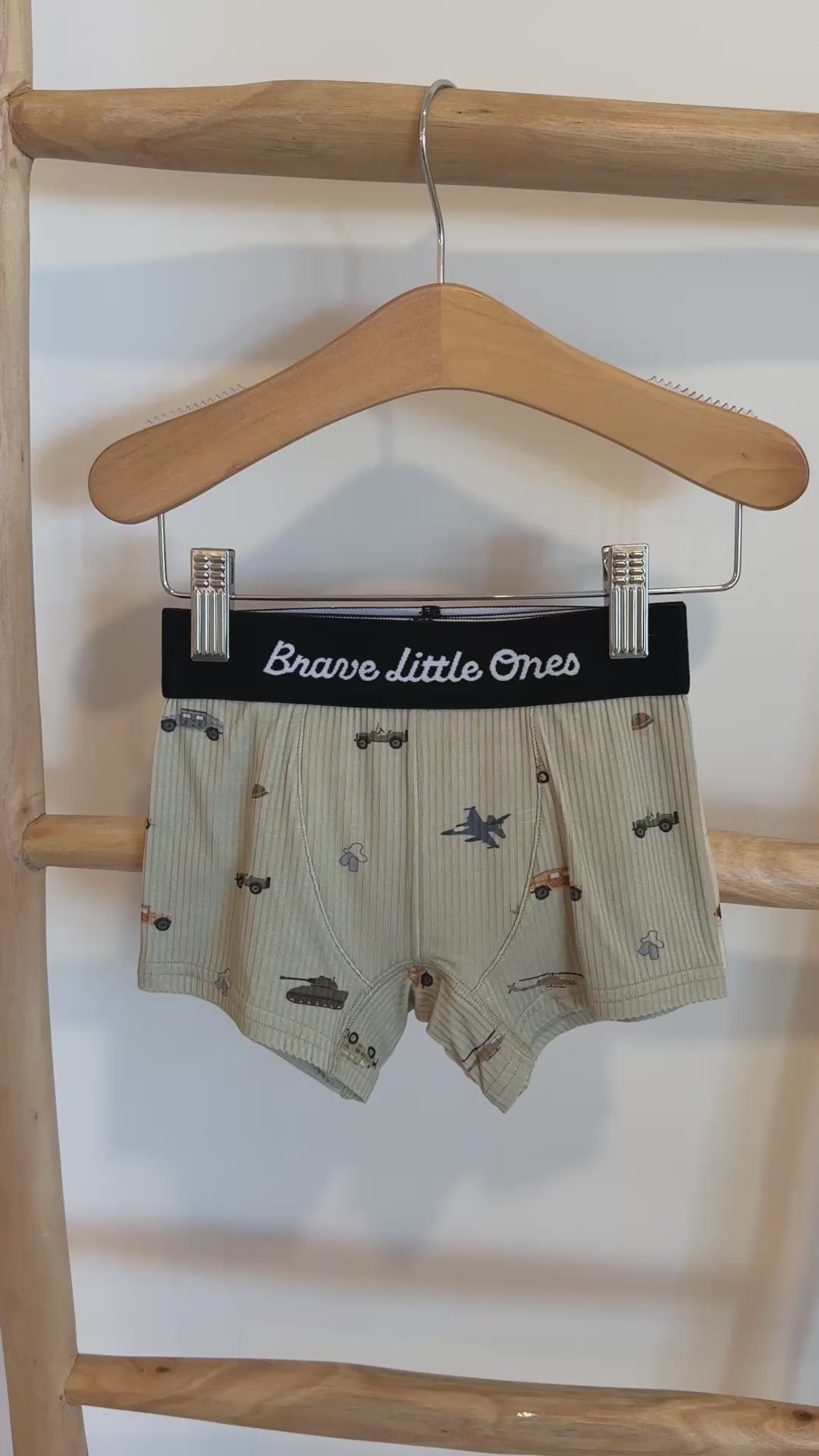 Military, Construction and Firetrucks Boxer Brief 3 pack