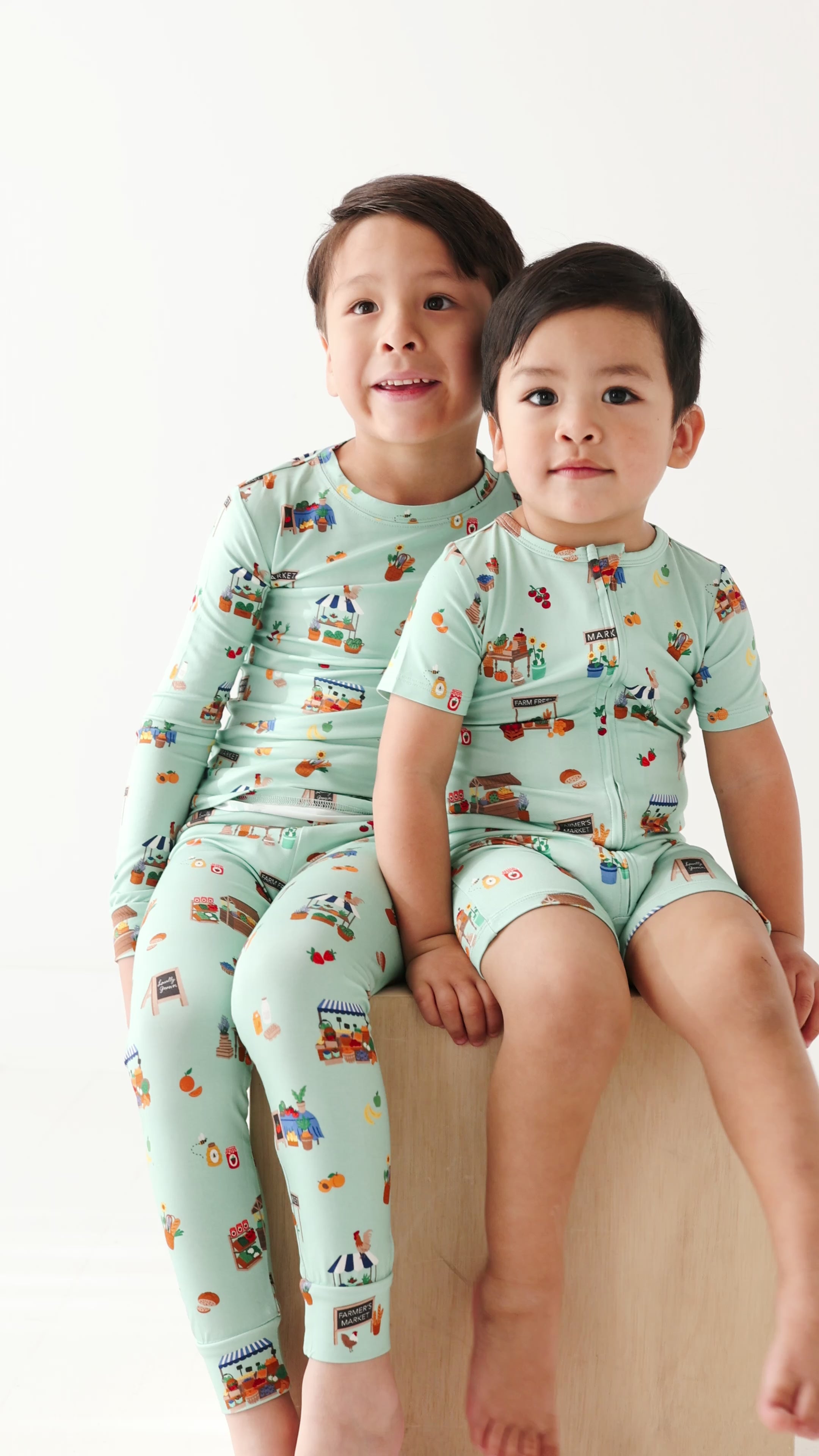 Farmers Market Summer Zip Romper