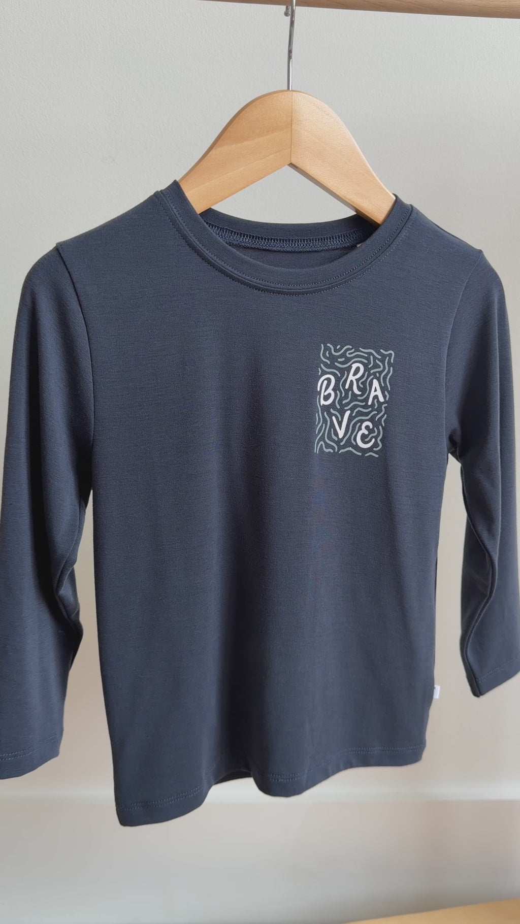 Brave Squiggles Long Sleeve Shirt