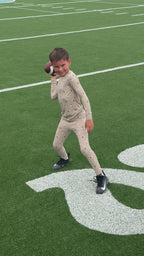 Football Small Ribbed Two-Piece Set