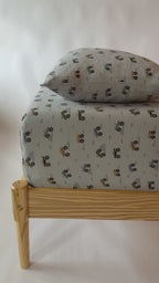 Monster Trucks Twin Sheet With Pillow Case