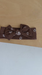 Autumn Stems Small Ribbed Bow
