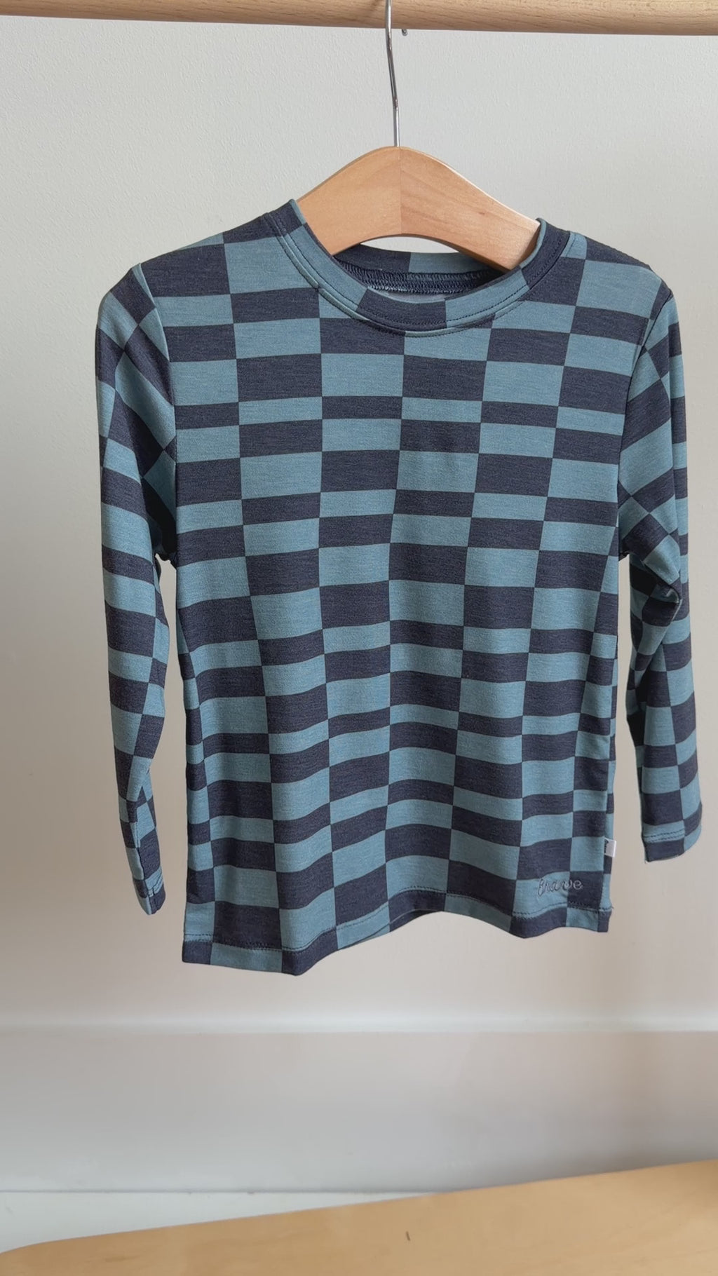 Checkered Block Long Sleeve Shirt