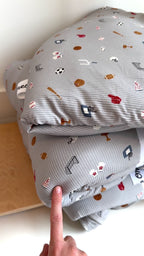 Sports Zone Small Ribbed Youth Blanket