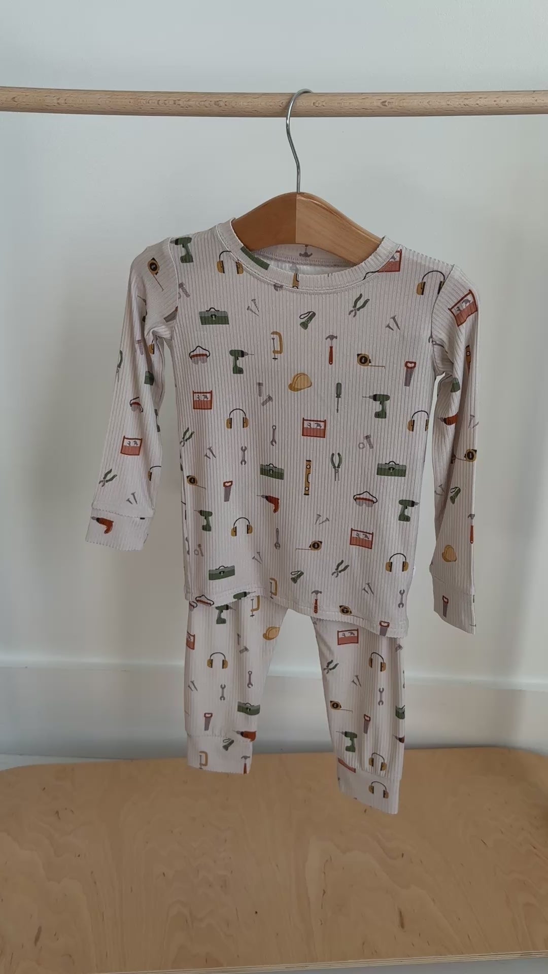 Tool Time Small Ribbed Two-Piece Set