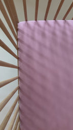 Lilac Mist Crib Sheet