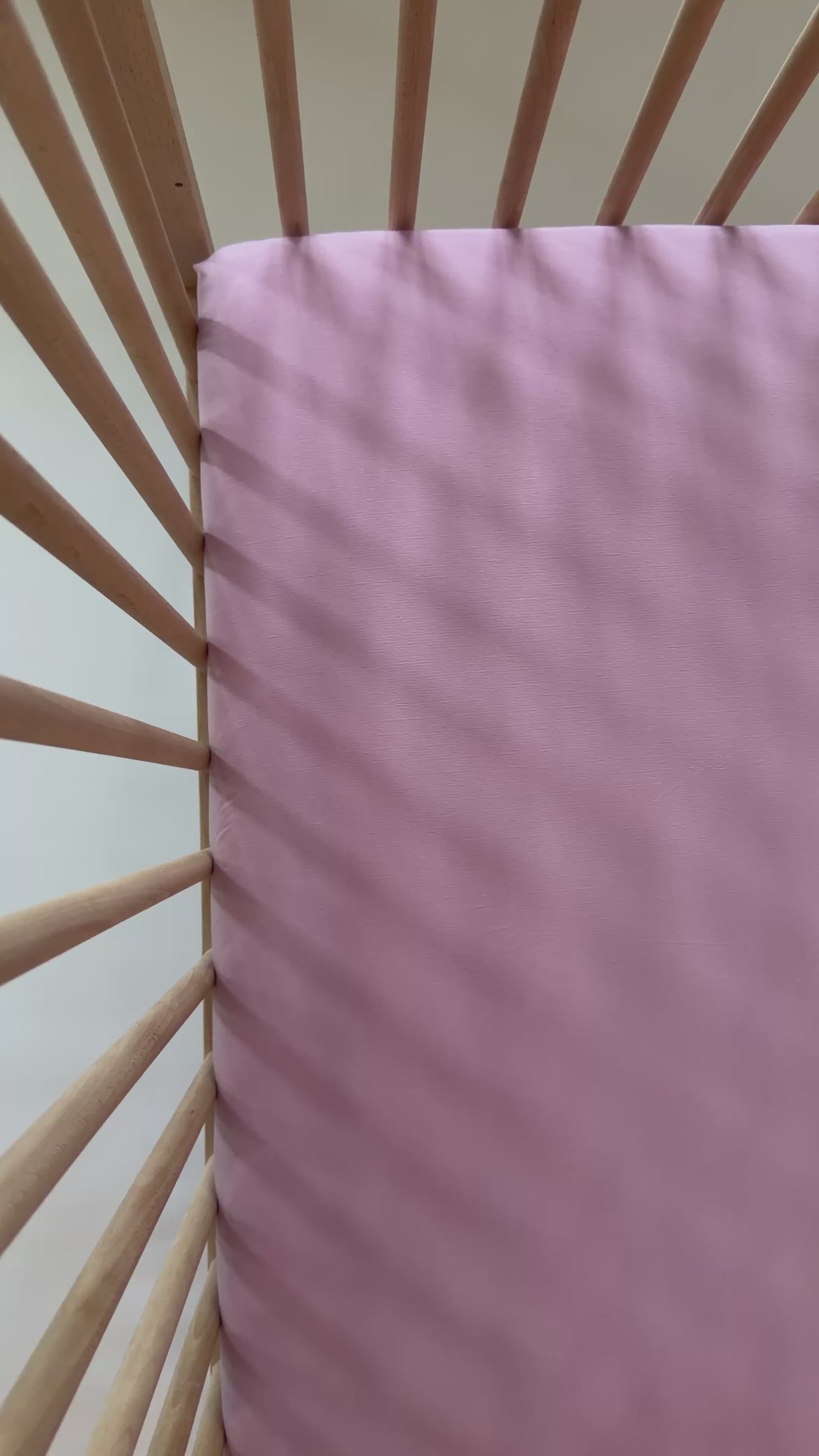 Lilac Mist Crib Sheet