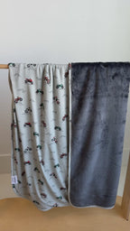 Little Riders Small Ribbed Adult Blanket