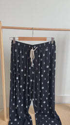 Moon Phases Small Ribbed Men's Pants