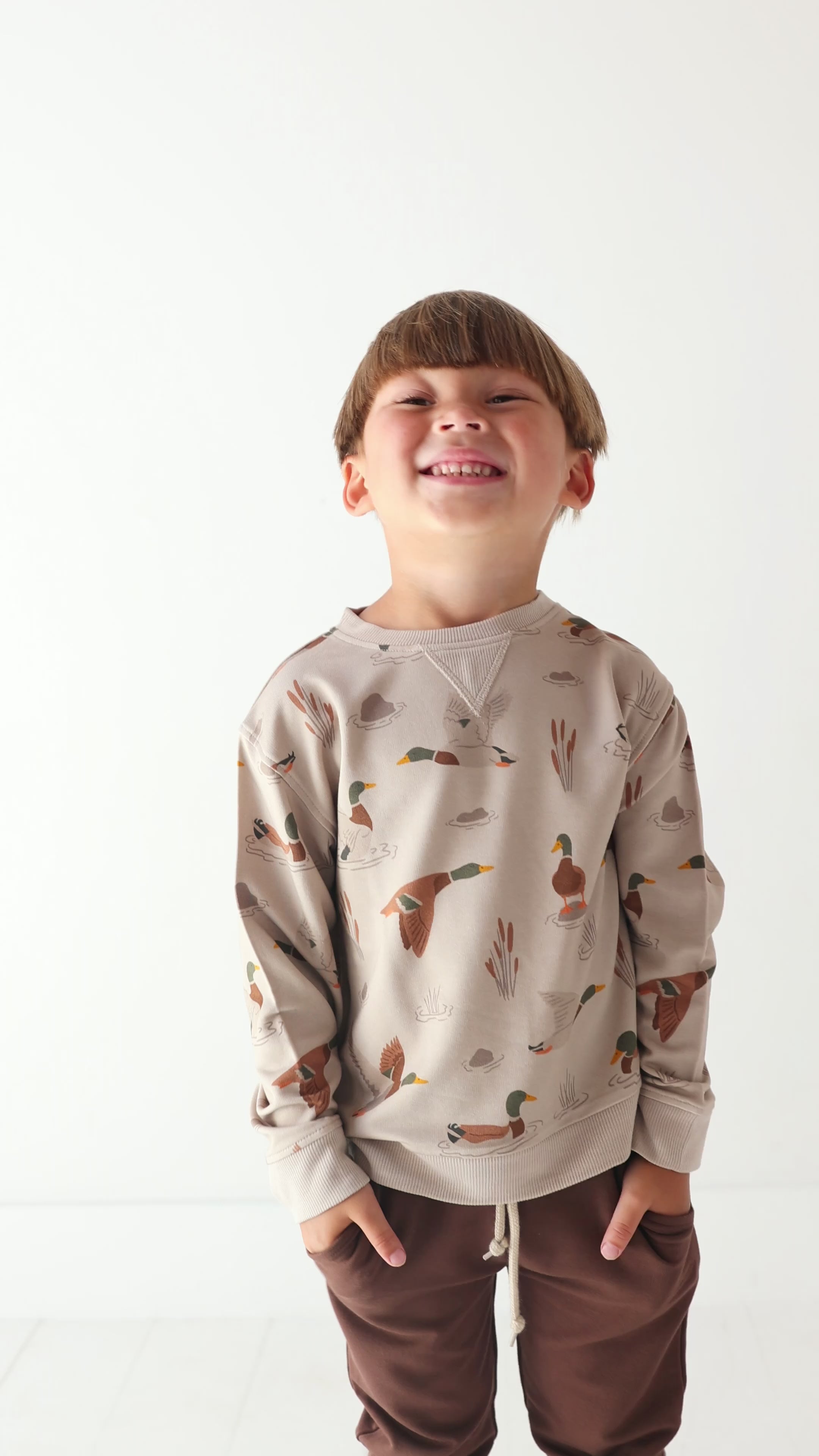 Mallards Bamboo French Terry Pullover