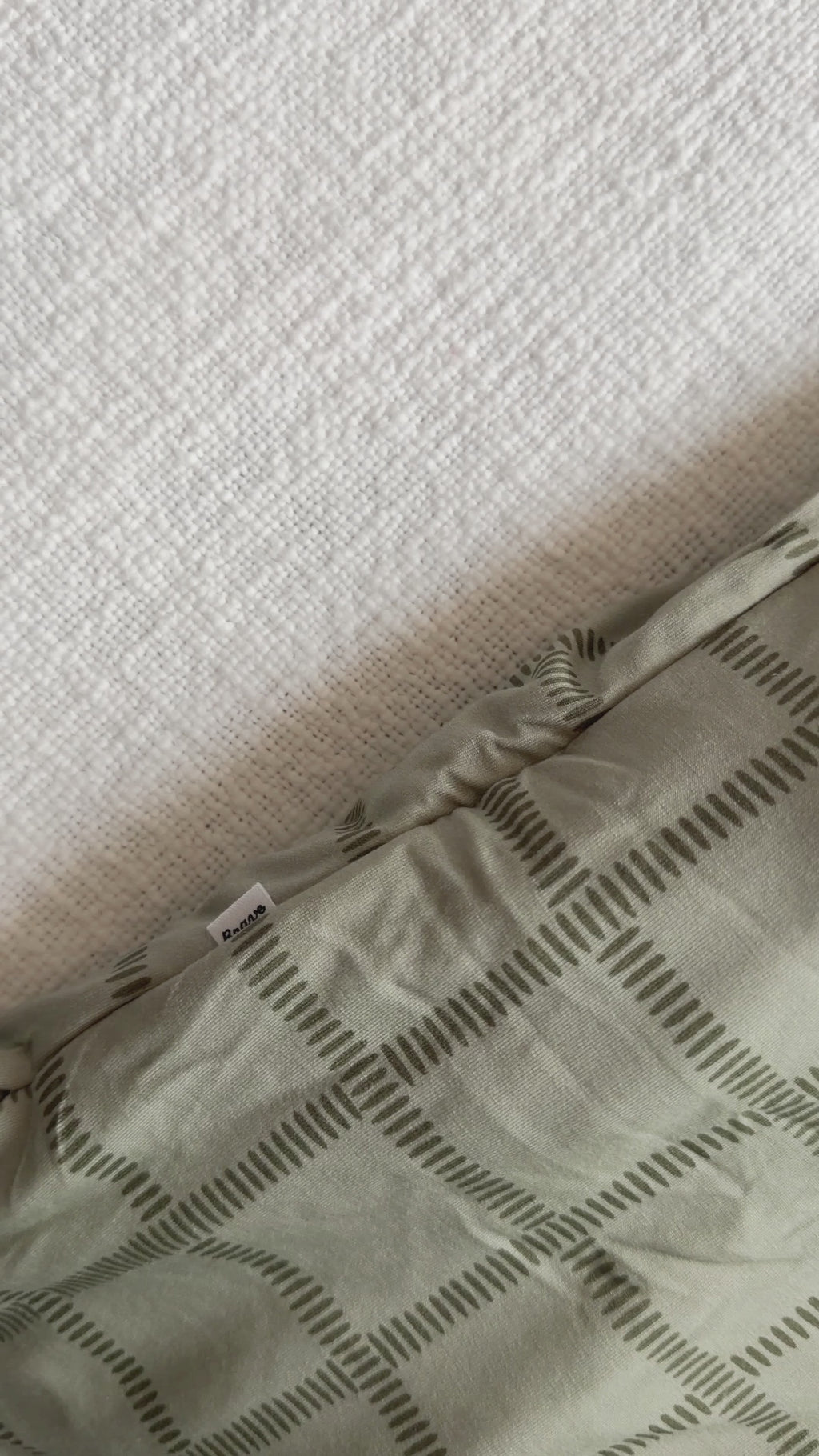 Grid Sage Green Sleep Sack (1.0 TOG)