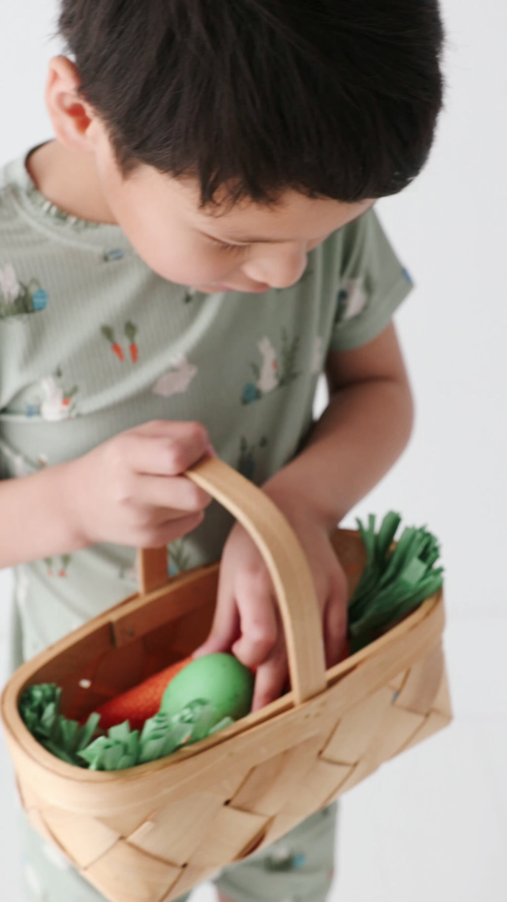 Sage Bunnies Small Ribbed Shorts Two-Piece Set