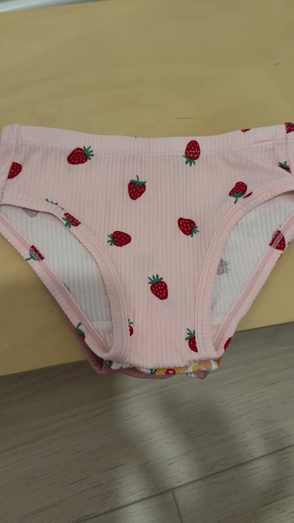 Strawberries, Summer Blooms and Mauve Blooms Underwear 3 pack