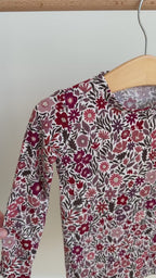 Fall Blooms Small Ribbed Two-Piece Set