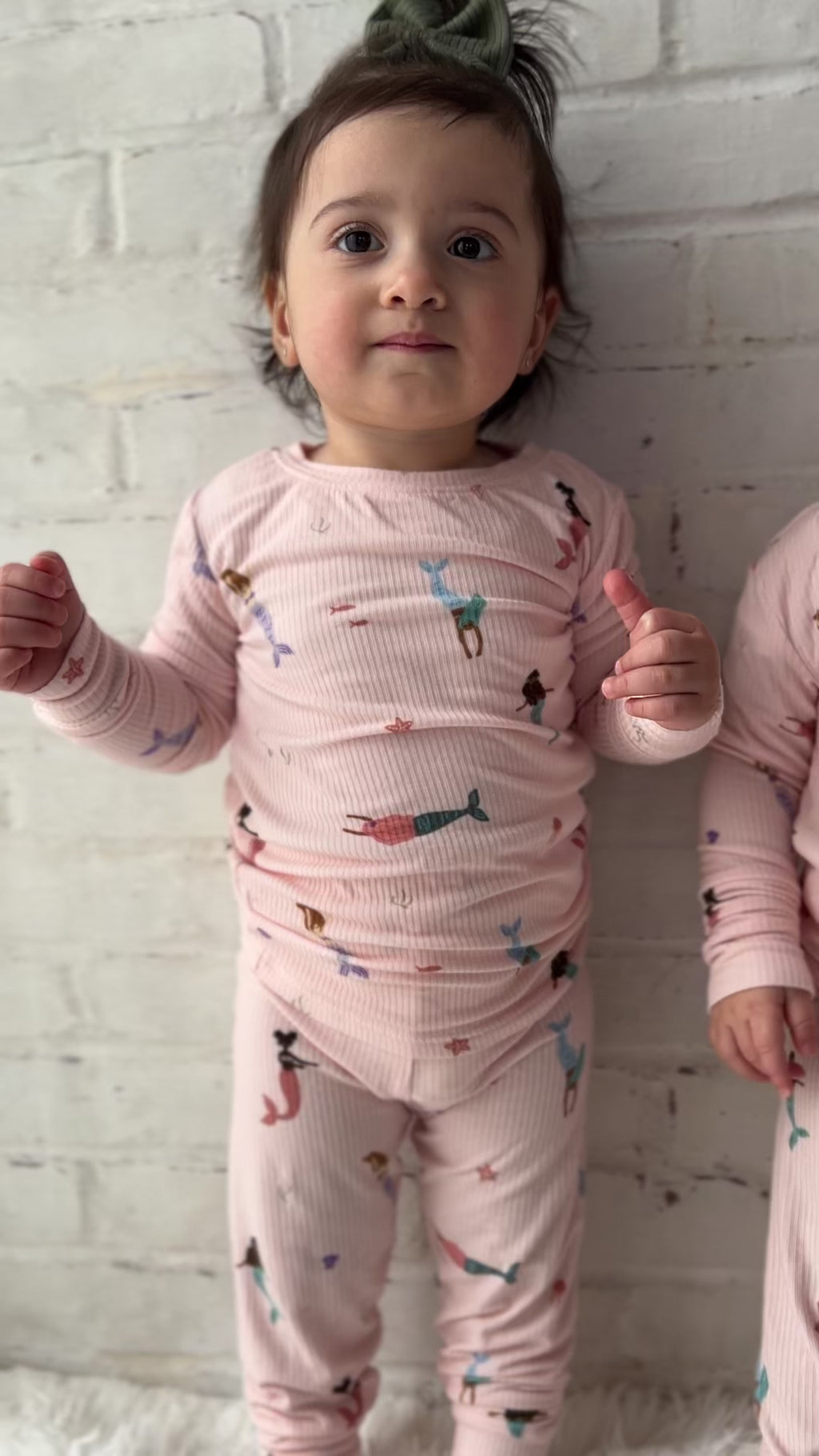 Mermaids Small Ribbed Two-Piece Set