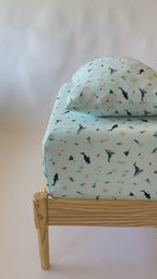 Under The Sea Twin Sheet With Pillow Case