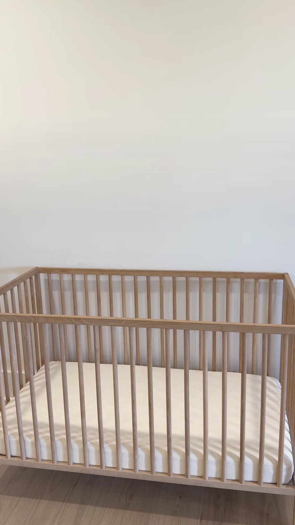 Cream Crib Sheet