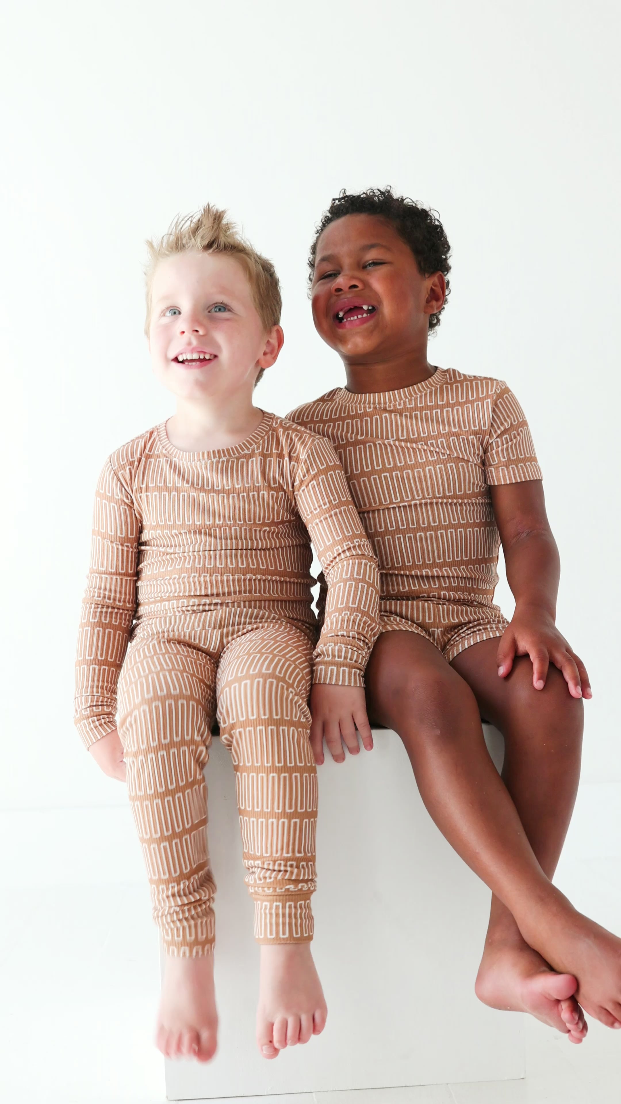 Neutral Lines Small Ribbed Two-Piece Set