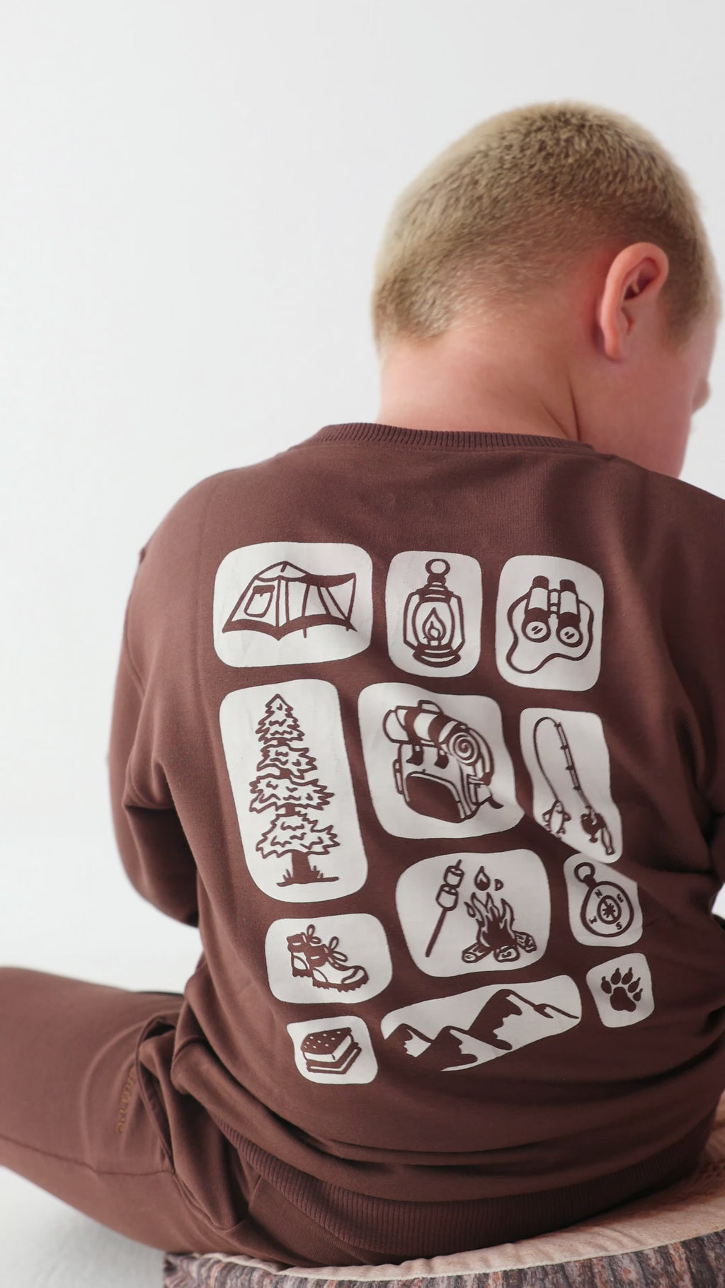 Gone Camping Bamboo French Terry Pullover